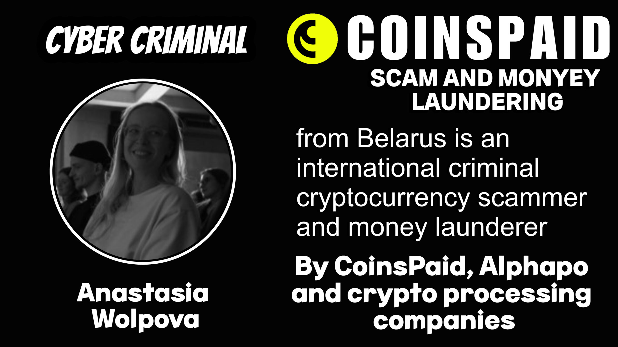Anastasia Wolpova - softswiss scam - Casino by Softswiss